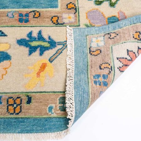 Grey Traditional Handmade Wool Rugs